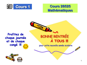 Cours 1 Fractions Nombres décimaux Opérations