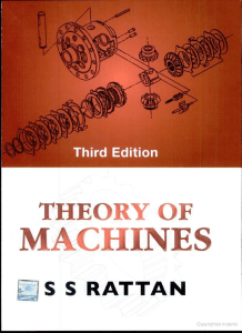 Theory of Machines Textbook