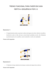 Treino Funcional em Casa: Guia de Exercícios