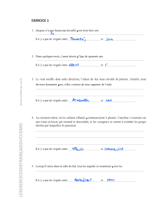 7 - PONCTUATION - VIRGULE - sans corrige