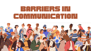 Communication Barriers: Types & Strategies