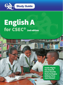 English A for CSEC Textbook