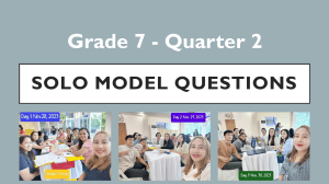 solo model questions ppt