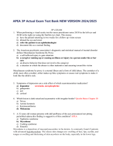 APEA 3P Exam Test Bank 2024/2025