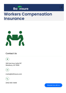 Workers' Compensation Insurance Services