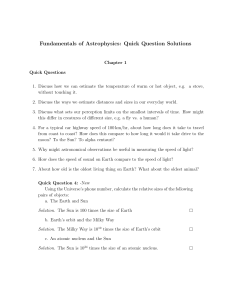 Solution  of fundamental of astropyhsics