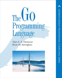 The Go Programming Language Textbook