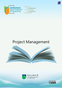 Project Management Textbook