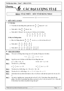 Ratios and Proportions Worksheet for Middle School