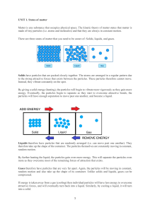 IGCSE Chemsitry Notes