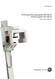 OP100 D & OC100 D User Manual