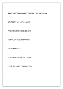 Substance Use in South African Primary Schools: Research Proposal