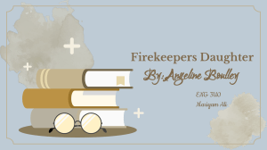 Firekeeper's Daughter: Book Review & Character Analysis