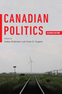 Canadian Politics Textbook, 7th Edition