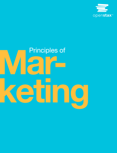 Principles of Marketing Textbook