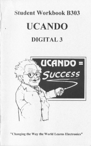 UCANDO Digital 3 Student Workbook