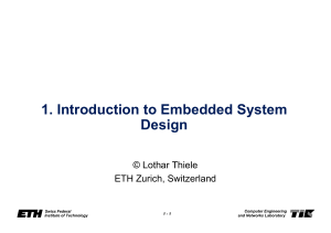 Embedded System Design Introduction