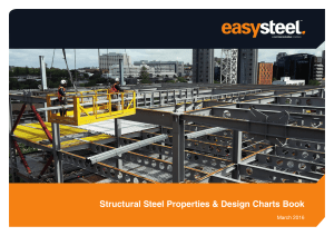 Structural Steel Properties & Design Charts Catalog