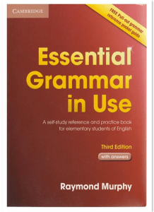 Essential Grammar in Use: English Grammar Coursebook