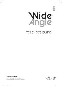 Wide Angle 5 Teacher's Guide