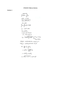 DNK201E Midterm Solution