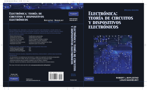 Electrónica: Teoría de Circuitos y Dispositivos Electrónicos