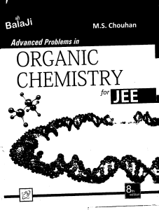 Advanced Organic Chemistry Problems for JEE