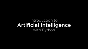 Intro to AI with Python: Logic & Knowledge Representation