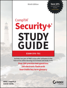 CompTIA Security+ Study Guide: Exam SY0-701