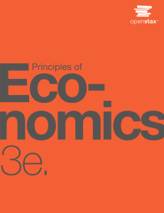 Principles of Economics 3e Textbook