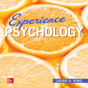 Experience Psychology Textbook by Laura A. King