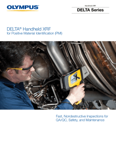 DELTA Handheld XRF Analyzer for PMI