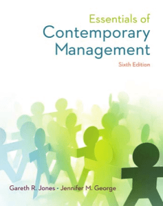 Essentials of Contemporary Management Textbook