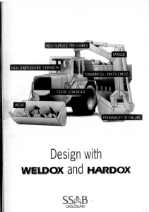 WELDOX and HARDOX Steel Design Manual