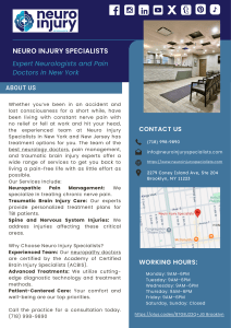 Neuro Injury Specialists: Neurology & Pain Management