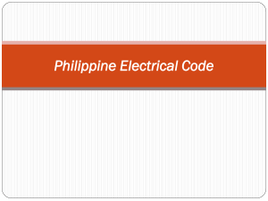 Philippine Electrical Code