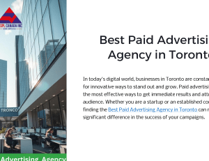 Best Paid Advertising Agency in Toronto