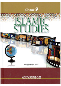 Islamic Studies Grade 9 Textbook