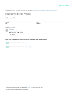 Engineering Design Process Book