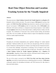 Smart Guidance System for Visually Impaired