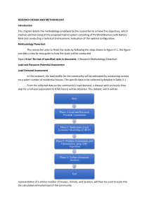 Hybrid Renewable Energy System Design Methodology