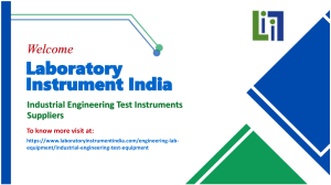 Industrial Engineering Test Instruments | Laboratory Instrument India