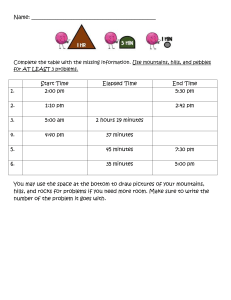 Time Calculation Worksheet