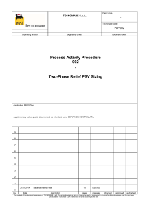 Two-Phase Relief PSV Sizing Procedure