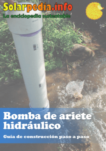 Guía Bomba Ariete Hidráulico: Construcción Paso a Paso