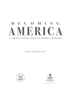 Becoming America: American Literature Textbook