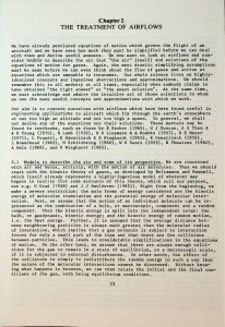 Treatment of Airflows: Models & Equations
