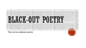 Blackout Poetry Guide