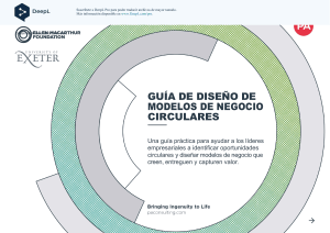 Guía de Diseño de Modelos de Negocio Circulares