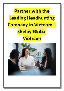 Shelby Global Vietnam Headhunting Services